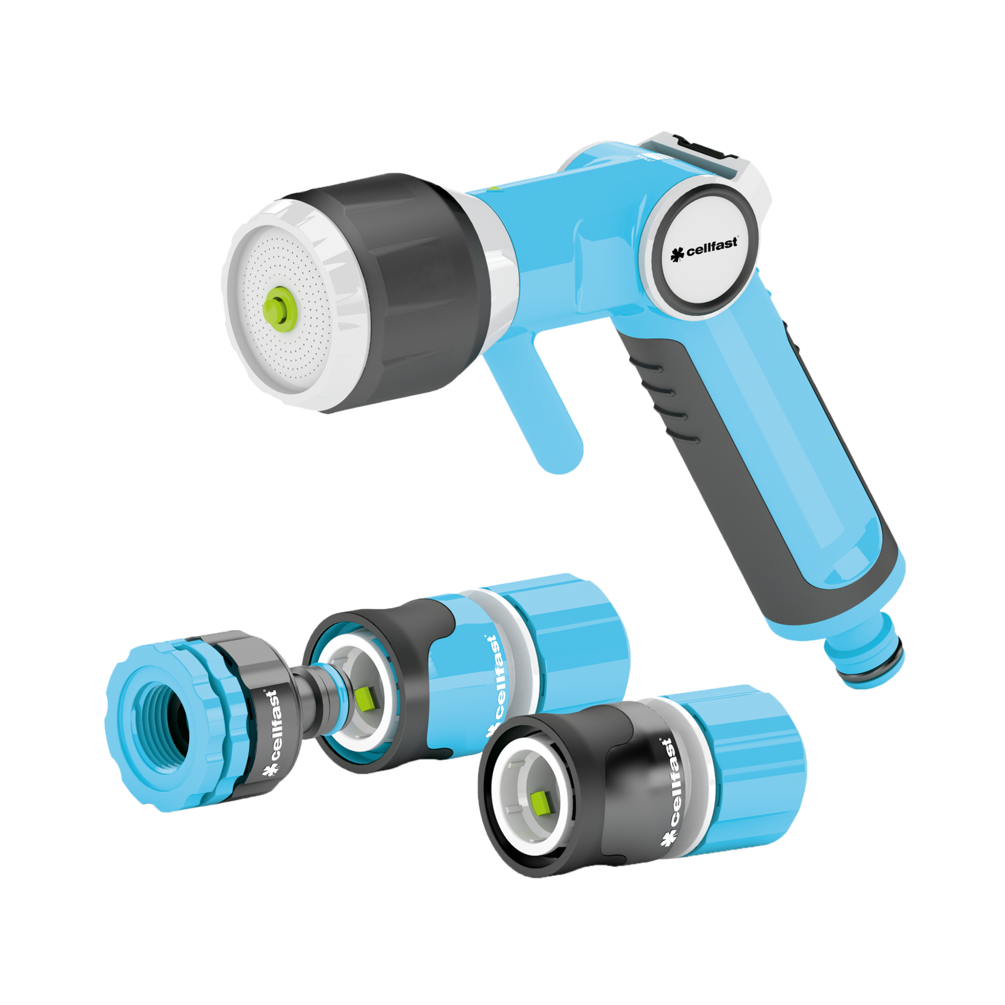 Zestaw ENERGO™ ze zraszaczem pistoletowym wielofunkcyjnym 1/2" - 5/8"