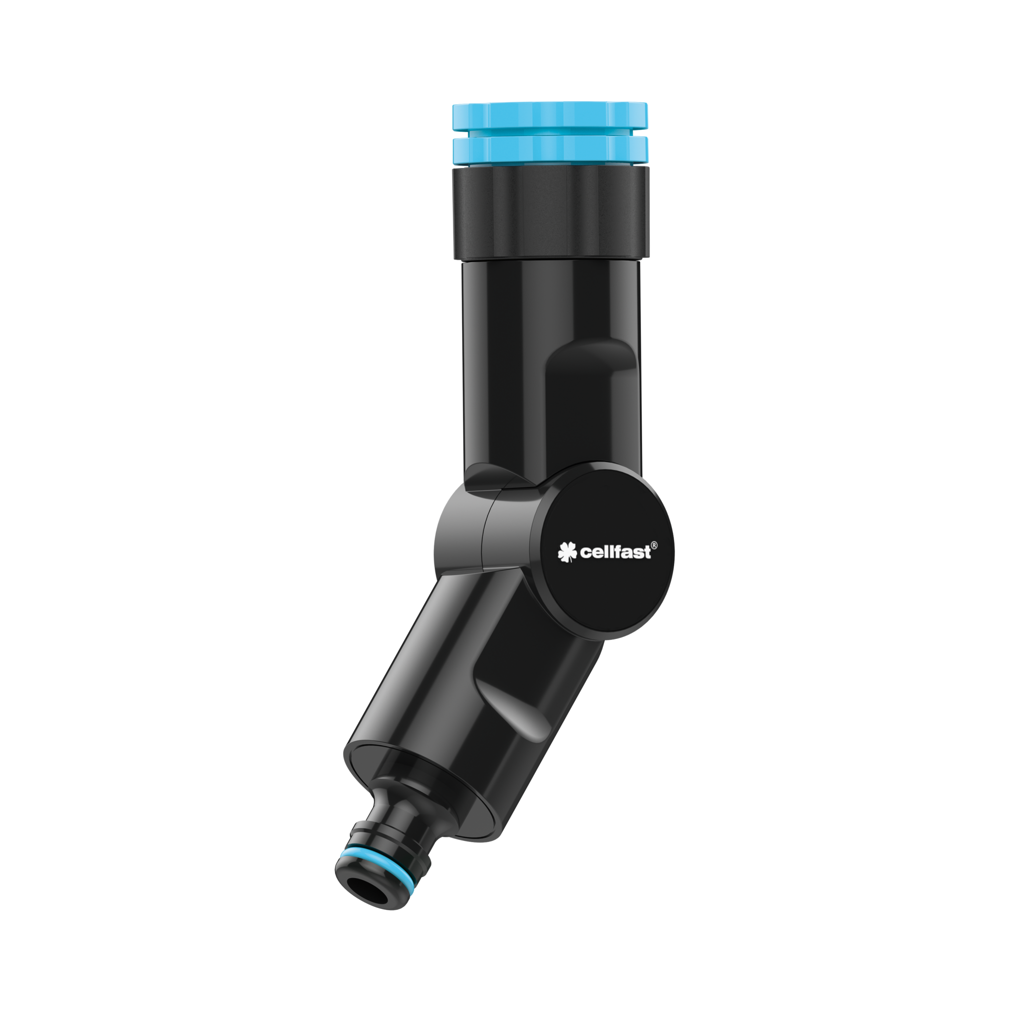 Multi-purpose angle connector with a female thread ENERGO™ G1/2" - G3/4" - G1"