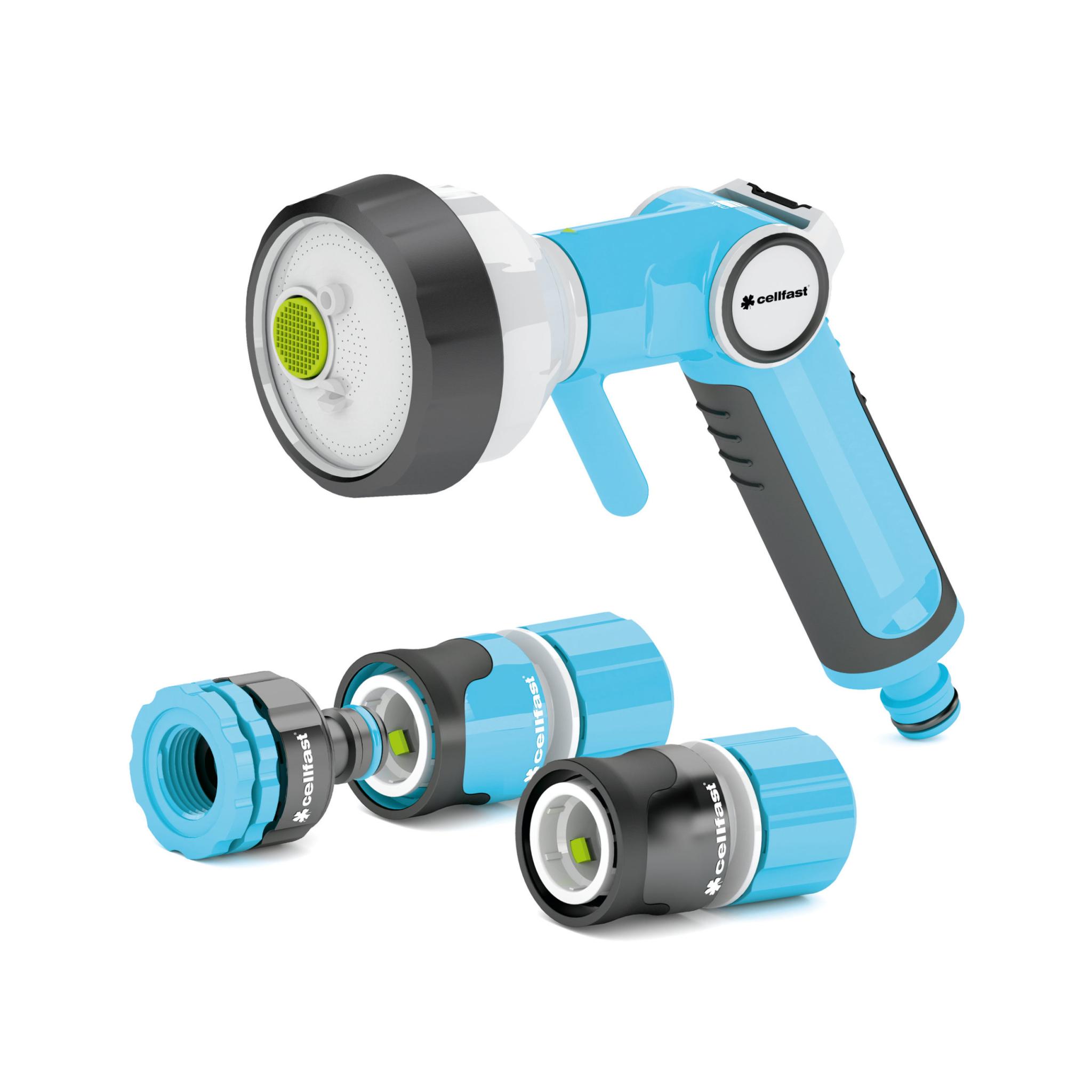 Zestaw ENERGO™ ze zraszaczem pistoletowym 4-funkcyjnym 1/2" - 5/8"