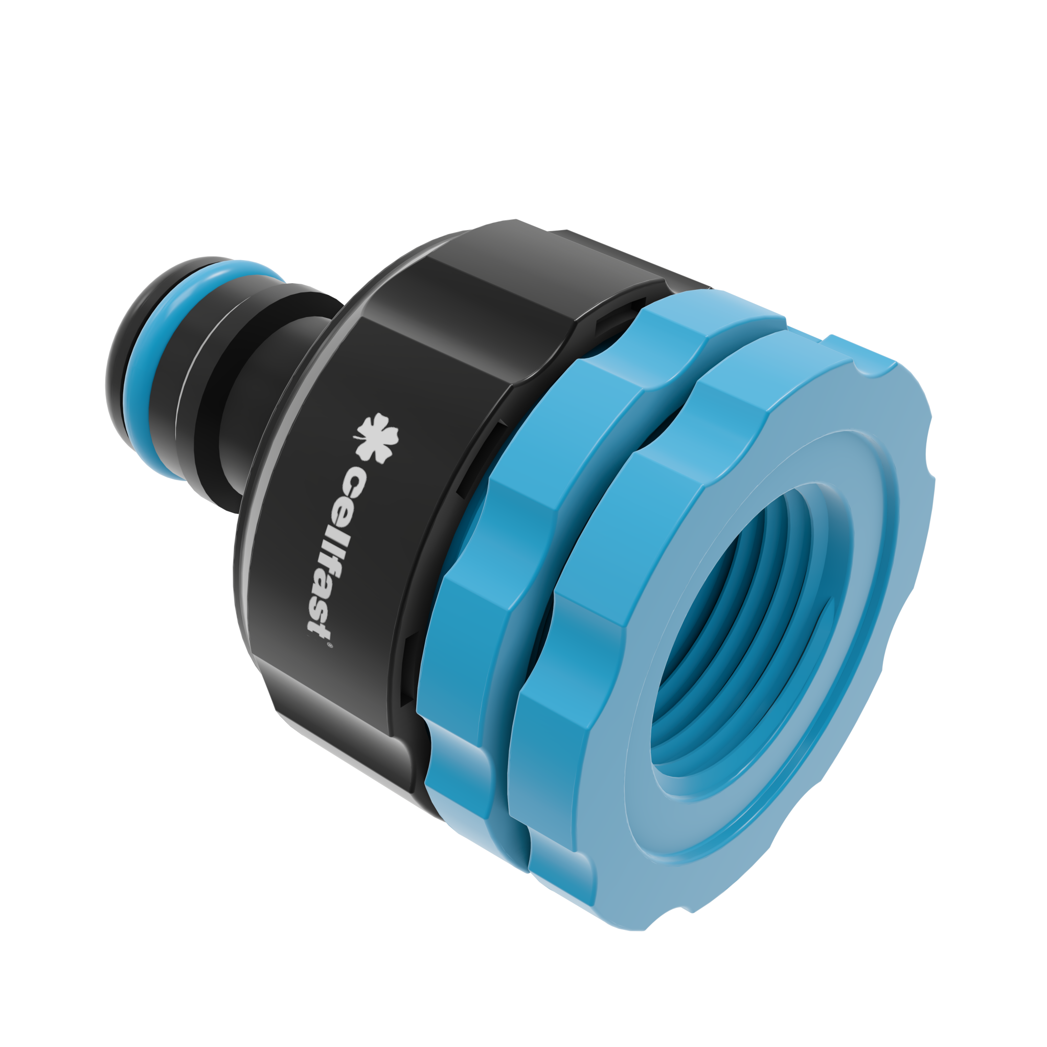 Multi-purpose connector with a female thread ENERGO G1/2" - G3/4" - G1"