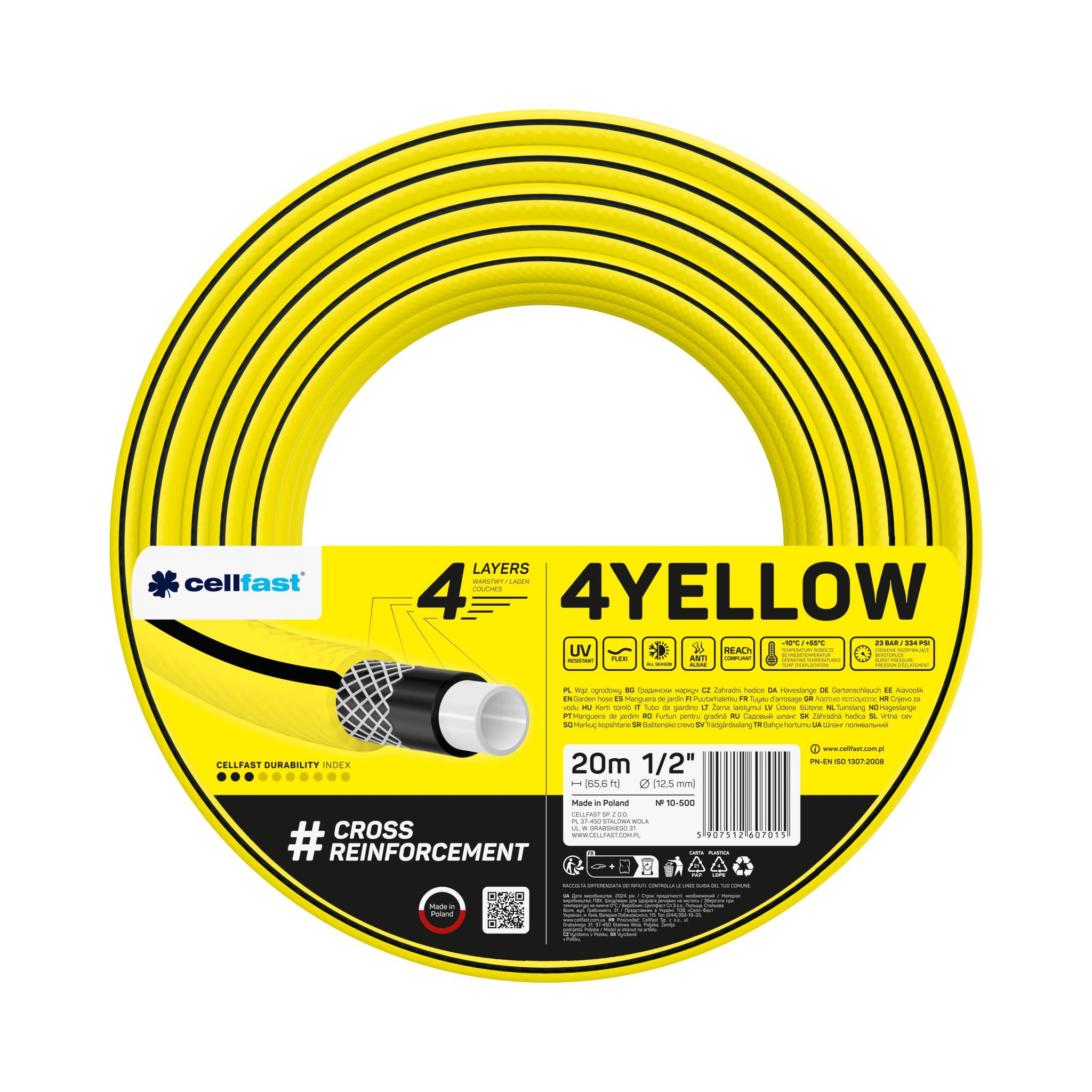 Wąż ogrodowy 4YELLOW