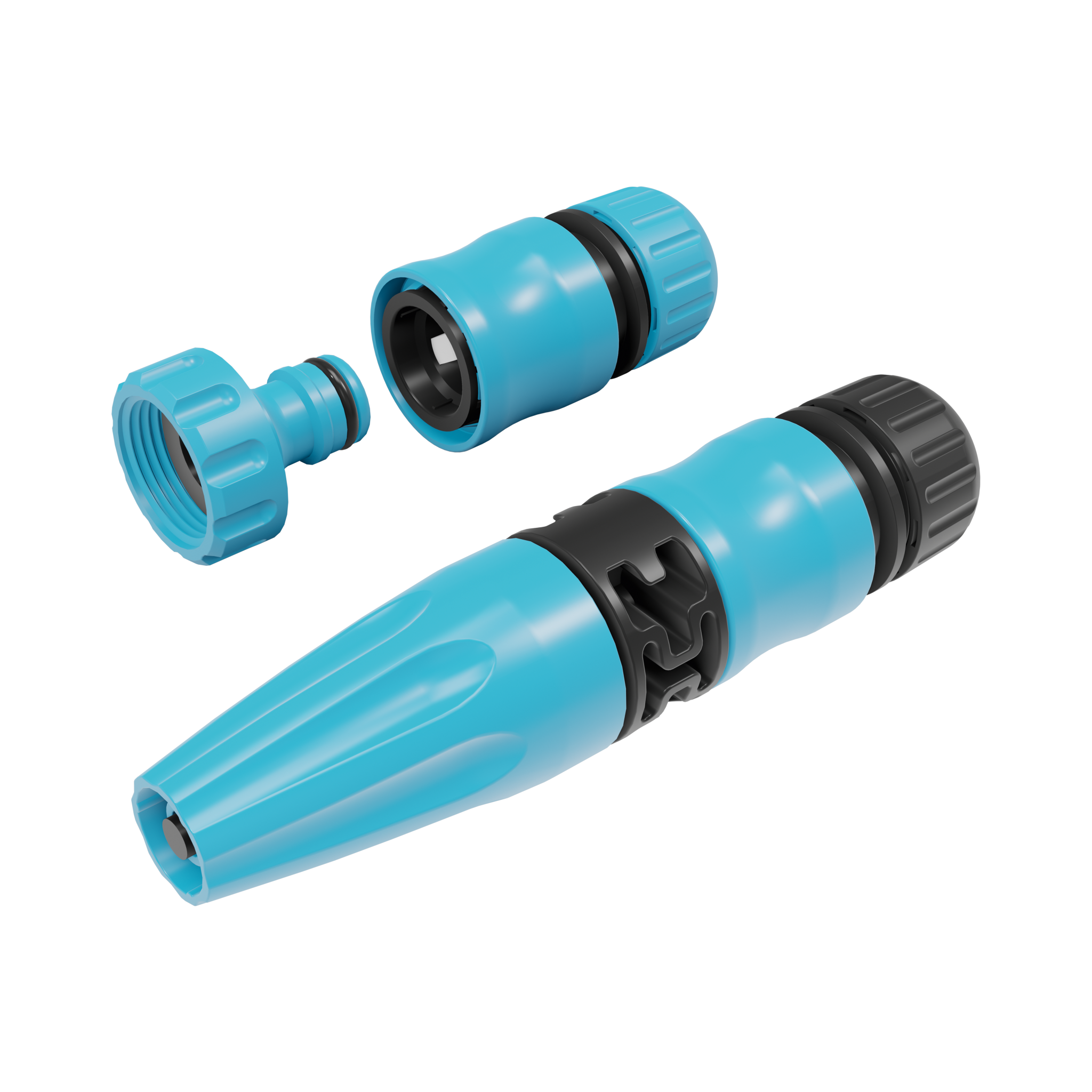 Комплект с прямым оросителем BASIC 1/2" - 5/8"