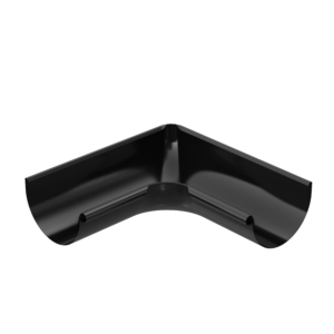 BRYZA STAL Narożnik wewnętrzny 150 mm czerń
