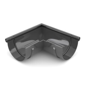 BRYZA PVC Narożnik zewnętrzny 125 mm grafit