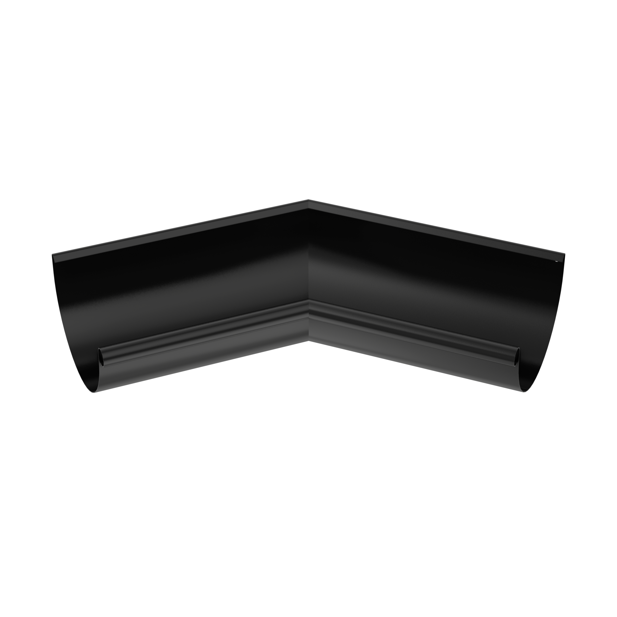 BRYZA STAL Innere Ecke mit beliebigem Winkel 150 mm Schwarz